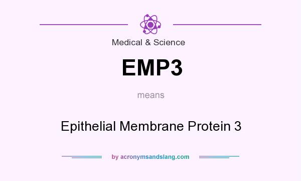 What does EMP3 mean? It stands for Epithelial Membrane Protein 3