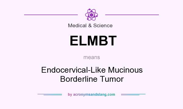 What does ELMBT mean? It stands for Endocervical-Like Mucinous Borderline Tumor