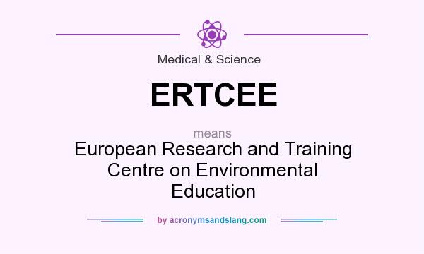 What does ERTCEE mean? It stands for European Research and Training Centre on Environmental Education