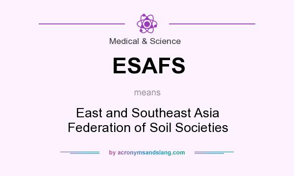 What does ESAFS mean? It stands for East and Southeast Asia Federation of Soil Societies