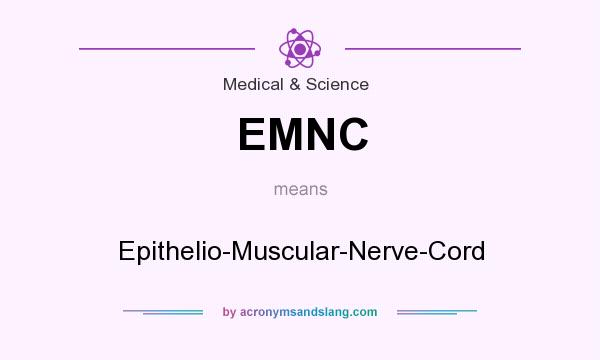 What does EMNC mean? It stands for Epithelio-Muscular-Nerve-Cord