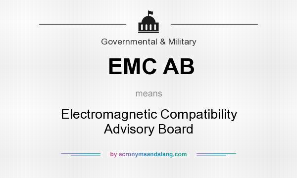 What does EMC AB mean? It stands for Electromagnetic Compatibility Advisory Board