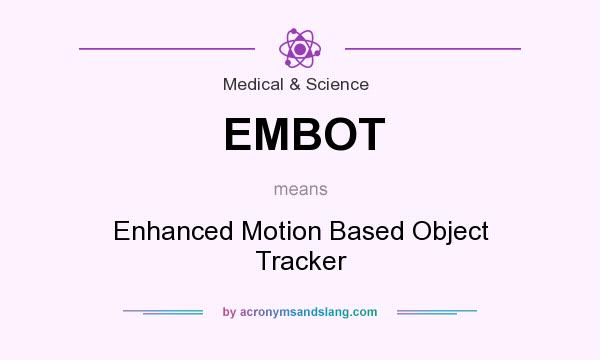 What does EMBOT mean? It stands for Enhanced Motion Based Object Tracker