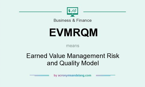 What does EVMRQM mean? It stands for Earned Value Management Risk and Quality Model