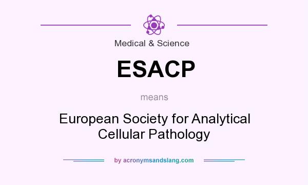 What does ESACP mean? It stands for European Society for Analytical Cellular Pathology