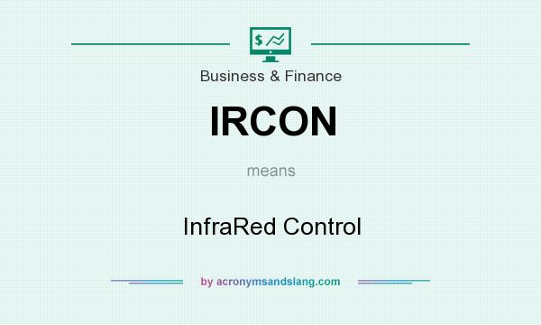 What does IRCON mean? It stands for InfraRed Control