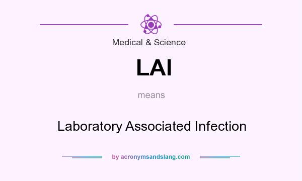 What does LAI mean? It stands for Laboratory Associated Infection