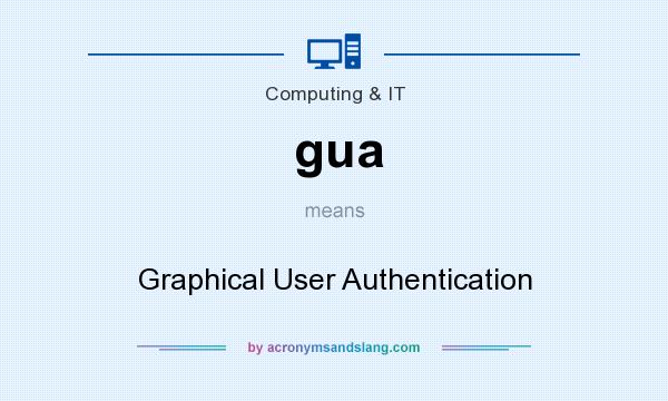 What does gua mean? It stands for Graphical User Authentication