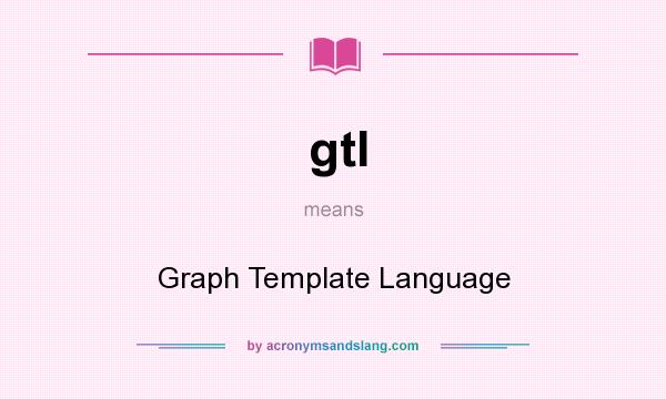 What does gtl mean? It stands for Graph Template Language