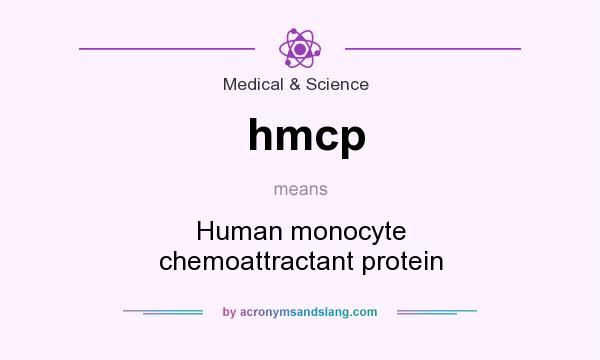 What does hmcp mean? It stands for Human monocyte chemoattractant protein