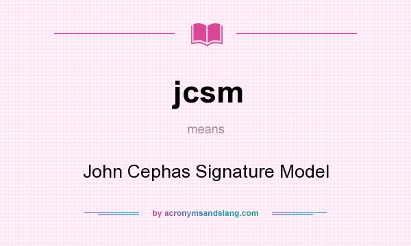 What does jcsm mean? It stands for John Cephas Signature Model