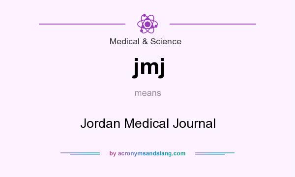What does jmj mean? It stands for Jordan Medical Journal