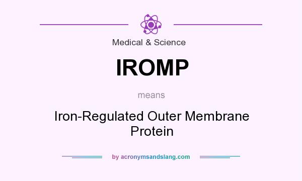 What does IROMP mean? It stands for Iron-Regulated Outer Membrane Protein