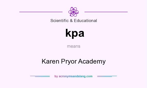 What does kpa mean? It stands for Karen Pryor Academy