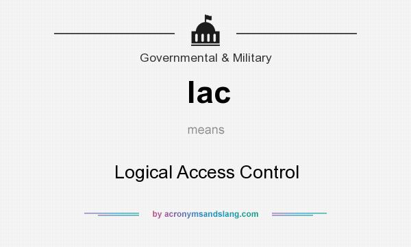What does lac mean? It stands for Logical Access Control