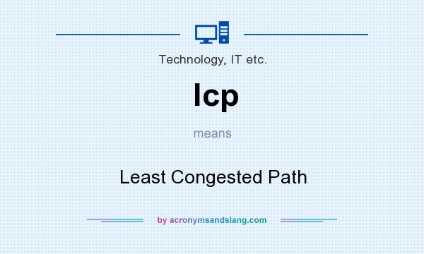 What does lcp mean? It stands for Least Congested Path