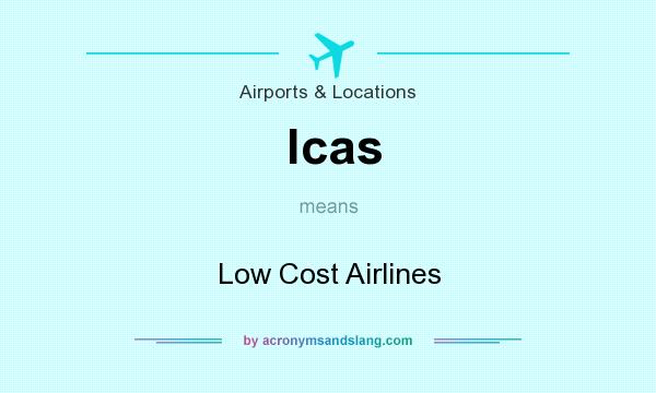 What does lcas mean? It stands for Low Cost Airlines