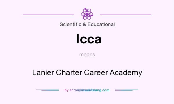 What does lcca mean? It stands for Lanier Charter Career Academy