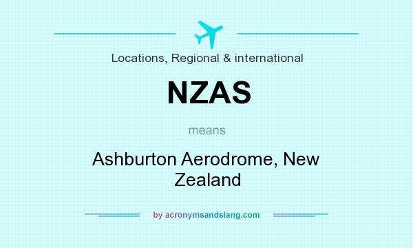 What does NZAS mean? It stands for Ashburton Aerodrome, New Zealand