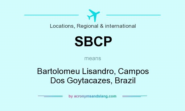 What does SBCP mean? It stands for Bartolomeu Lisandro, Campos Dos Goytacazes, Brazil