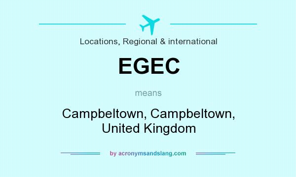 What does EGEC mean? It stands for Campbeltown, Campbeltown, United Kingdom