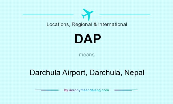 What does DAP mean? It stands for Darchula Airport, Darchula, Nepal