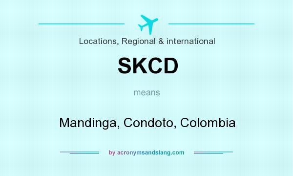 What does SKCD mean? It stands for Mandinga, Condoto, Colombia
