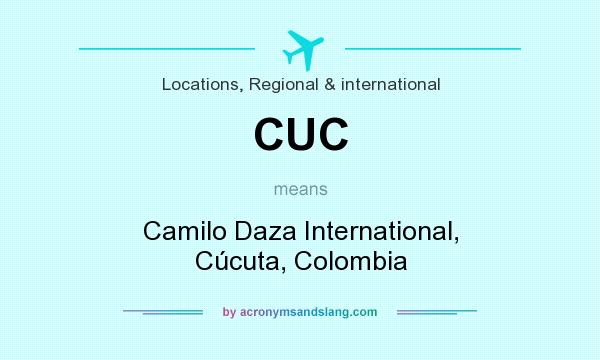 What does CUC mean? It stands for Camilo Daza International, Cúcuta, Colombia