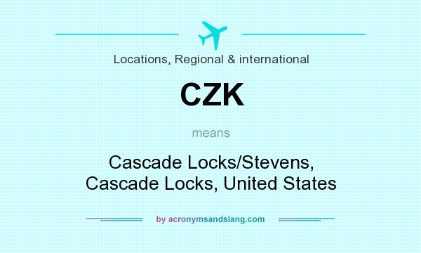 What does CZK mean? It stands for Cascade Locks/Stevens, Cascade Locks, United States
