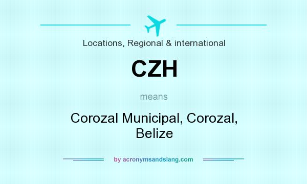 What does CZH mean? It stands for Corozal Municipal, Corozal, Belize