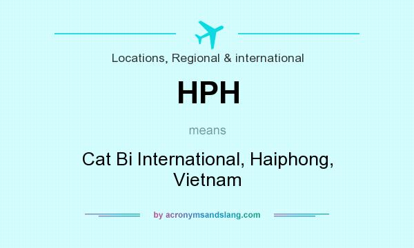 What does HPH mean? It stands for Cat Bi International, Haiphong, Vietnam