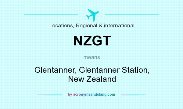 What does NZGT mean? It stands for Glentanner, Glentanner Station, New Zealand