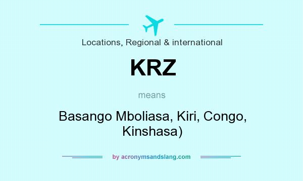 What does KRZ mean? It stands for Basango Mboliasa, Kiri, Congo, Kinshasa)