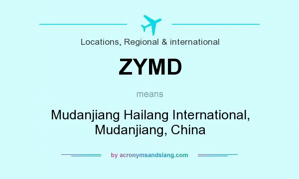 What does ZYMD mean? It stands for Mudanjiang Hailang International, Mudanjiang, China