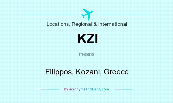 What does KZI mean? It stands for Filippos, Kozani, Greece