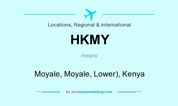 What does HKMY mean? It stands for Moyale, Moyale, Lower), Kenya
