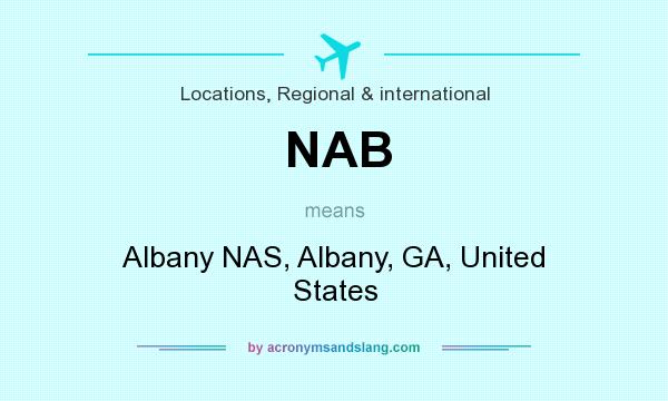 What does NAB mean? It stands for Albany NAS, Albany, GA, United States