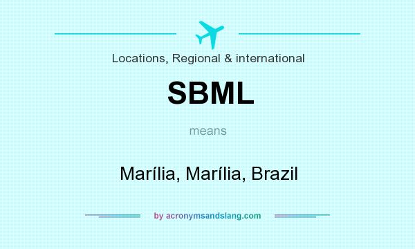 What does SBML mean? It stands for Marília, Marília, Brazil