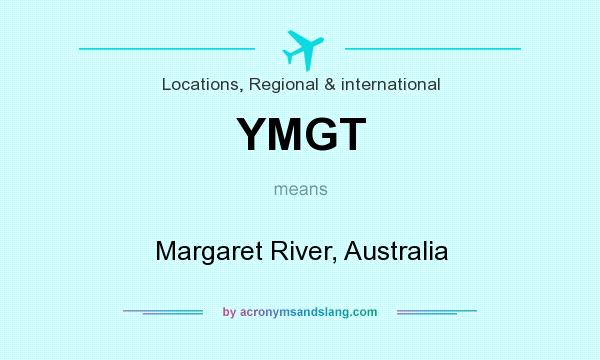 What does YMGT mean? It stands for Margaret River, Australia