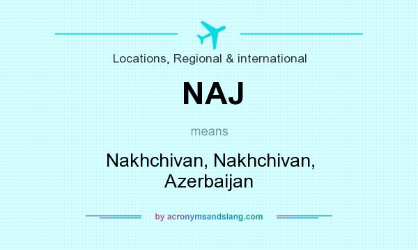What does NAJ mean? It stands for Nakhchivan, Nakhchivan, Azerbaijan