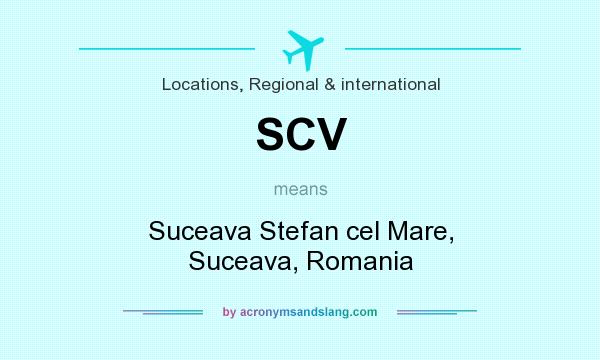 What does SCV mean? It stands for Suceava Stefan cel Mare, Suceava, Romania