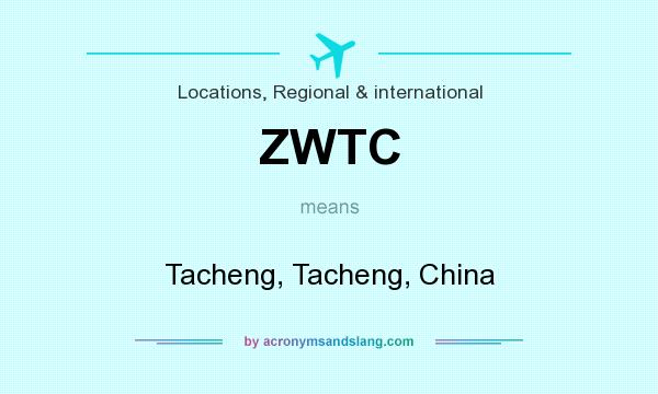 What does ZWTC mean? It stands for Tacheng, Tacheng, China