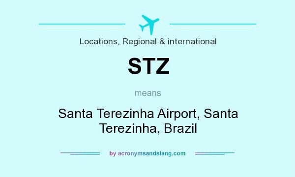 What does STZ mean? It stands for Santa Terezinha Airport, Santa Terezinha, Brazil