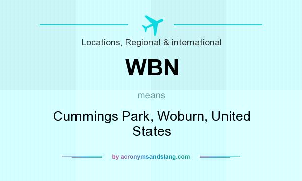 What does WBN mean? It stands for Cummings Park, Woburn, United States