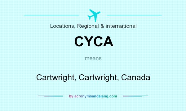 What does CYCA mean? It stands for Cartwright, Cartwright, Canada