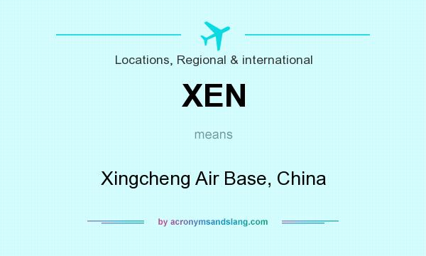 What does XEN mean? It stands for Xingcheng Air Base, China