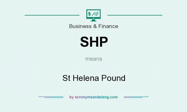 What does SHP mean? It stands for St Helena Pound