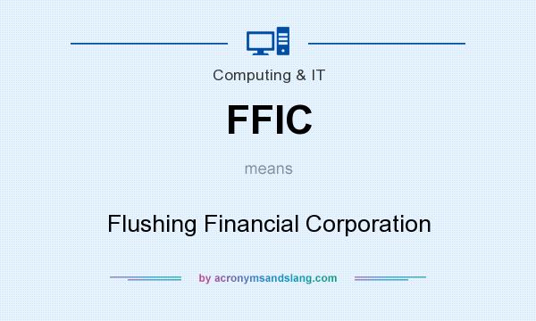 What does FFIC mean? It stands for Flushing Financial Corporation