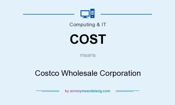 What does COST mean? It stands for Costco Wholesale Corporation