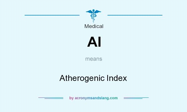 What does AI mean? It stands for Atherogenic Index
